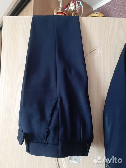 Костюм школьный синий 152