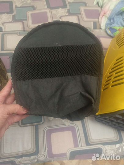 Переноска для животных, домик лежанка б/у