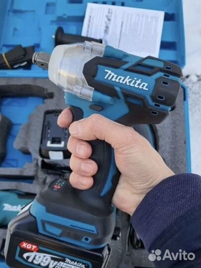 Набор аккумуляторных инструментов makita 3 в 1