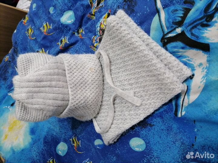 Комплект шапка и шарф