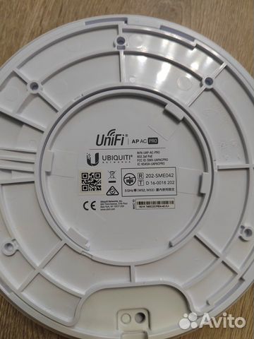 Точка доступа Ubiquiti AP AC PRO + PoE 48V(0.5A)