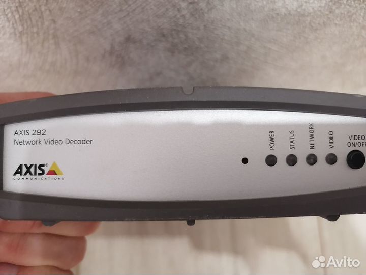 Видеодекодер axis 292