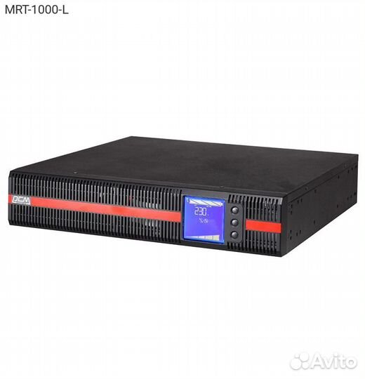 Ибп Powercom macan 1000VA, Rack 2U, без батареи, M