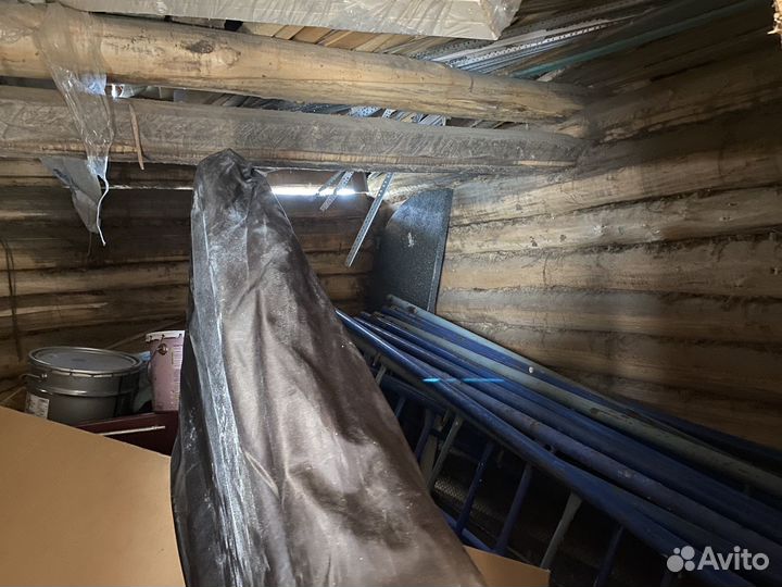 Сруб для бани липа3*3 с крышей и верандой