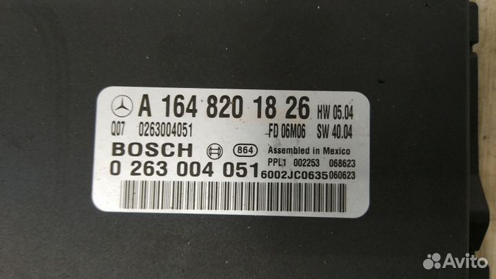 Блок управления парктрониками Mercedes-Benz R251 / W251 / V251