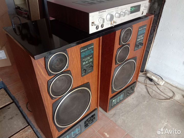 Акустические колонки СССР