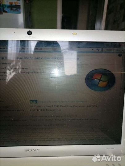 Ноутбук sony vaio Model PCG-61611V