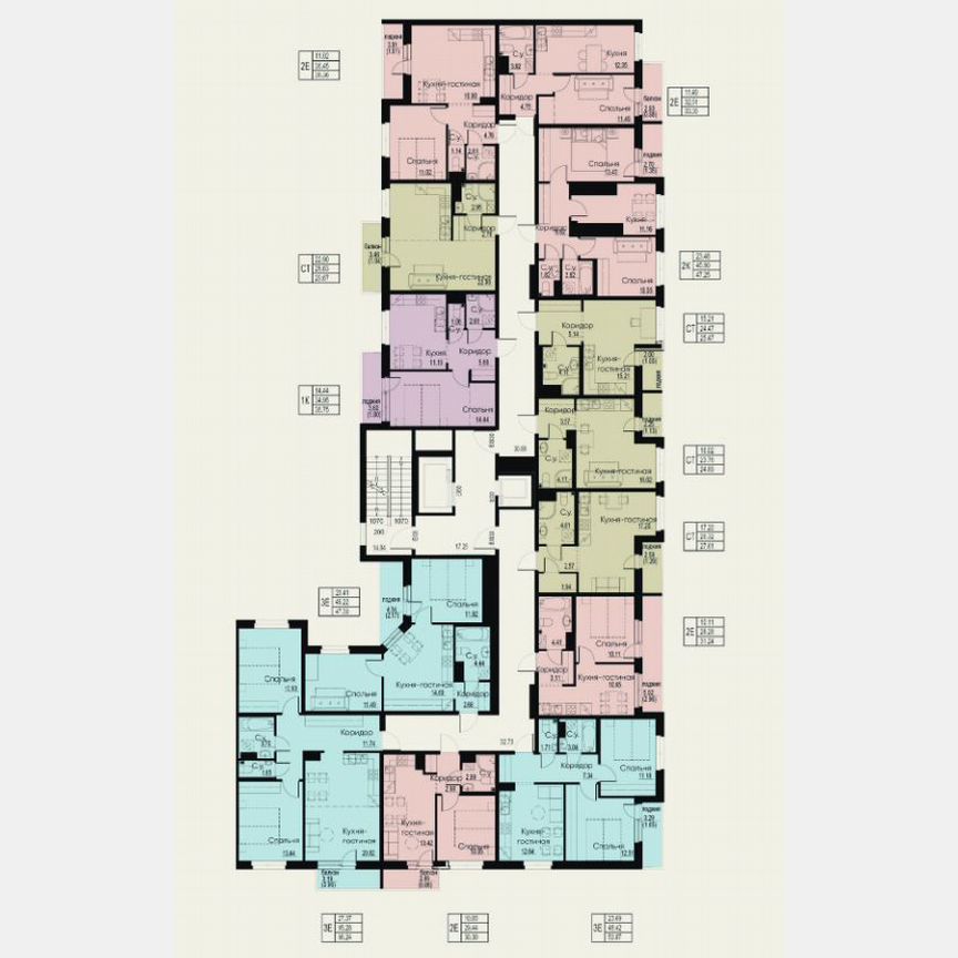 Квартира-студия, 27,6 м², 3/12 эт.