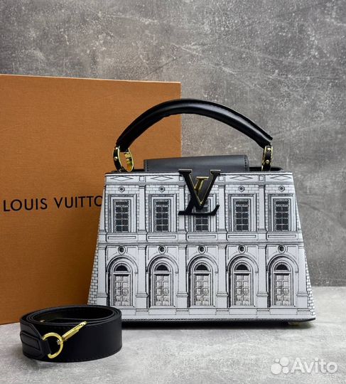 Сумка женская louis vuitton натуральная кожа