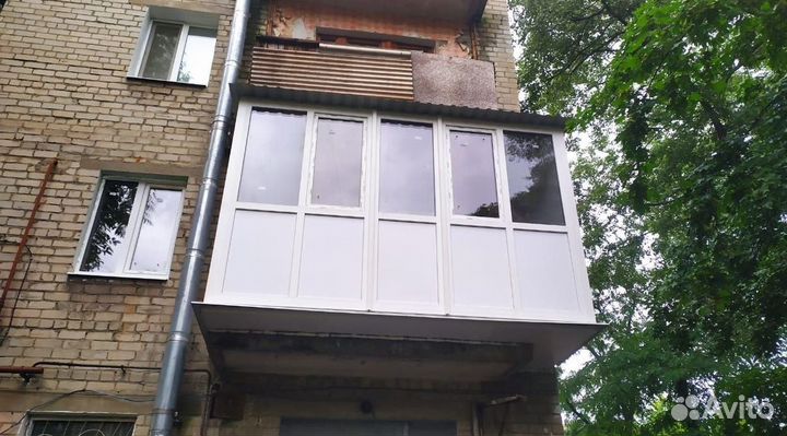 Отделка балконов и лоджий