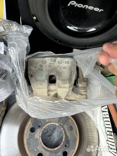 Суппорта, тормозные диски, тормоза камри 55