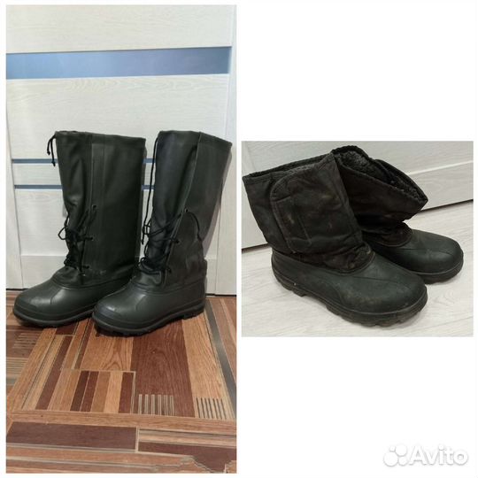 Сапоги 2 вида д/зим.рыбалки р.43-45, 47