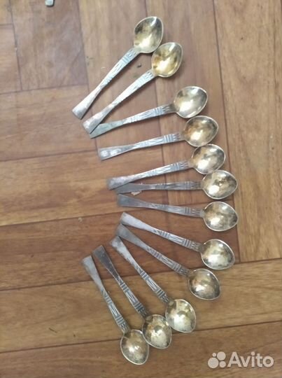 Винтажные кофейные ложки СССР