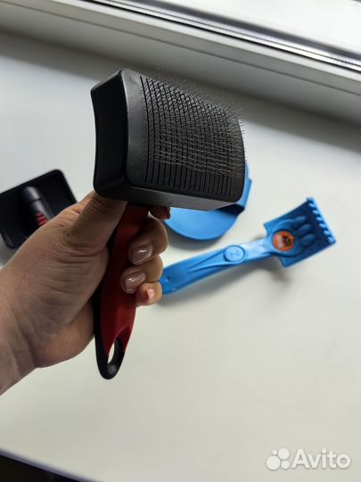 Расческа для кошек чесалка пуходёрка для собак