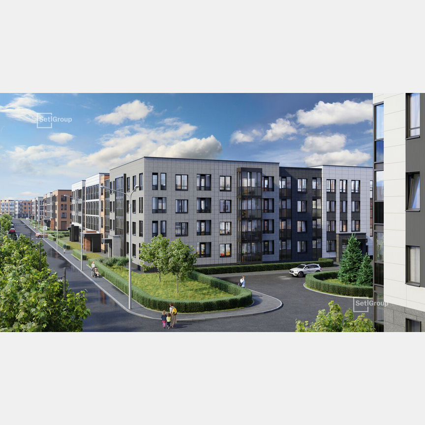 1-к. квартира, 33,5 м², 1/4 эт.