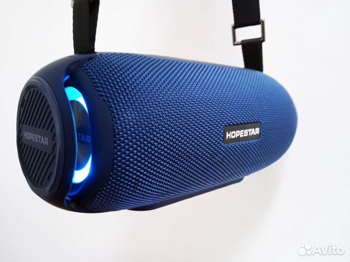 Hopestar H48 Колонка + Эквалайзер + Подсветка + FM