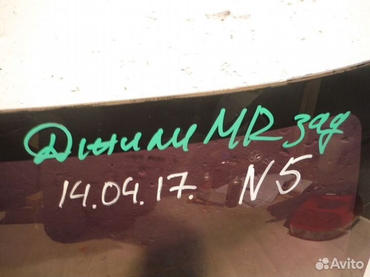 Стекло заднее Geely MK 2007