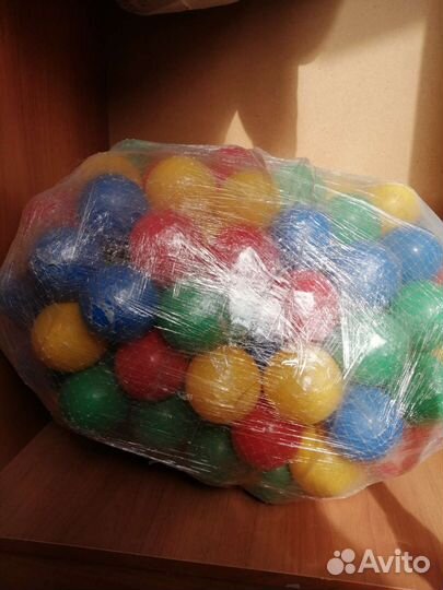 Шариками для сухого бассейна бу