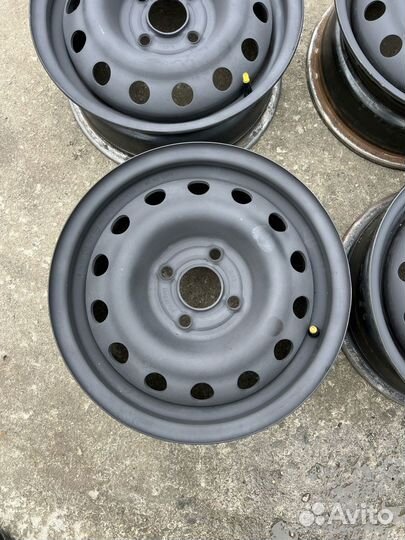 Штампованные диски Daewoo Nexia Accent 4x100 R14