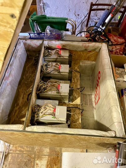 Майнинг ферма Асики L3 в сборе с шумобоксом