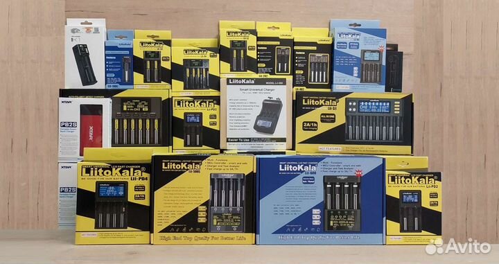 Зарядные устройства LiitoKala Lii-S8 600 500S PD4