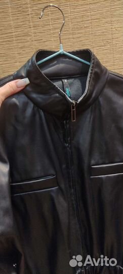 Кожаный комбинезон женский