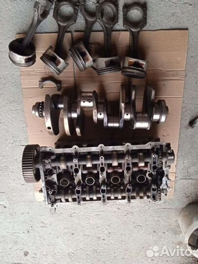 Головка коленвал и поршня от volkswagen touareg