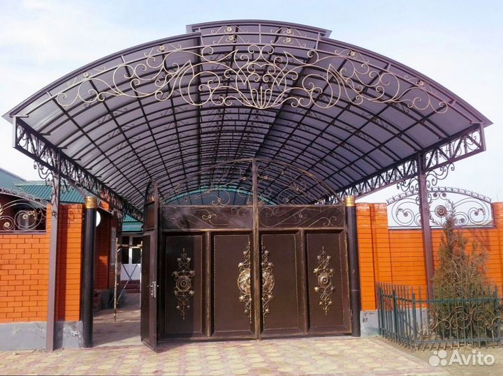 Навесы с установкой