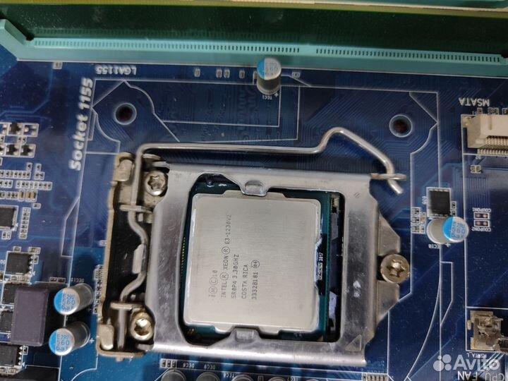 Материнская плата LGA 1155 сокет поддержка nvme m2