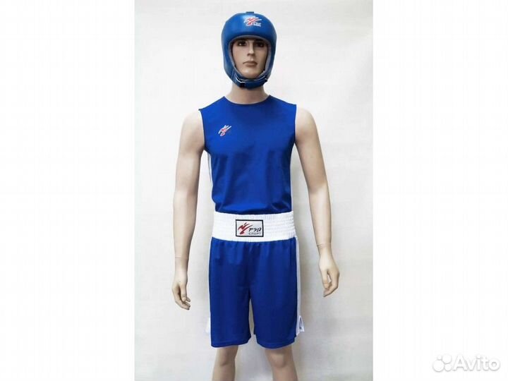 Форма боксерская Рэй-Спорт синяя (46)
