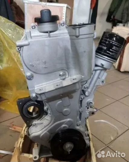 Двигатель новый volkswagen polo 1.6 cfna чугун