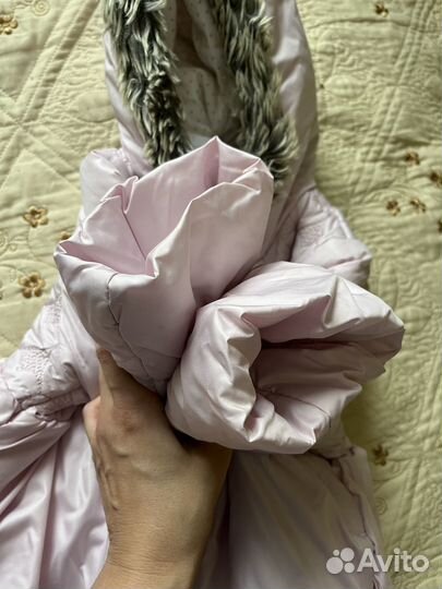 Демисезонное пальто и утепленная куртка на девочку