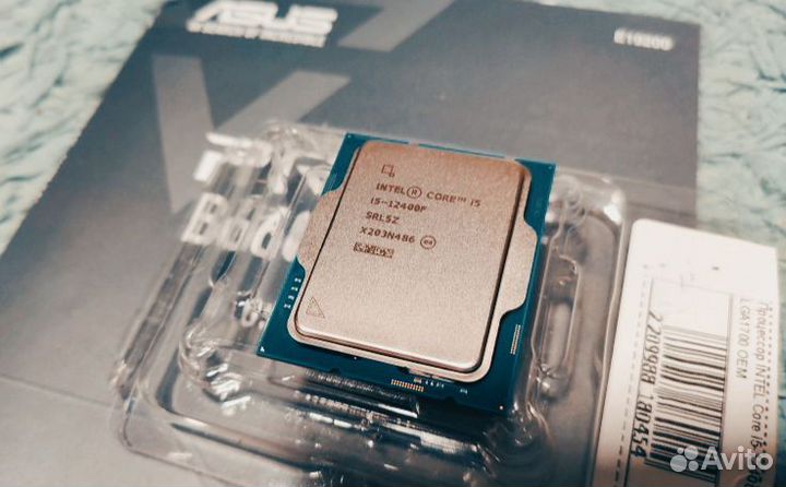 Процессор intel core i5 12400f