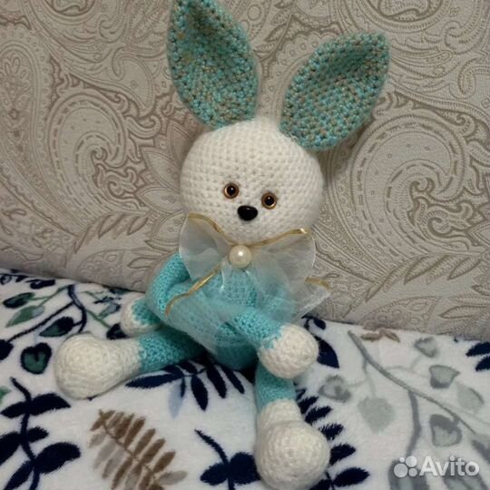 Прихват для штор зайка