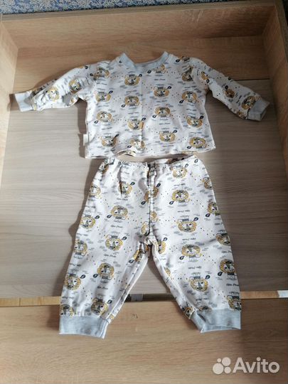 Детские вещи на мальчика пакетом 62-68