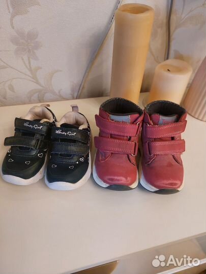 Ботинки и кроссовки весна на девочку 21