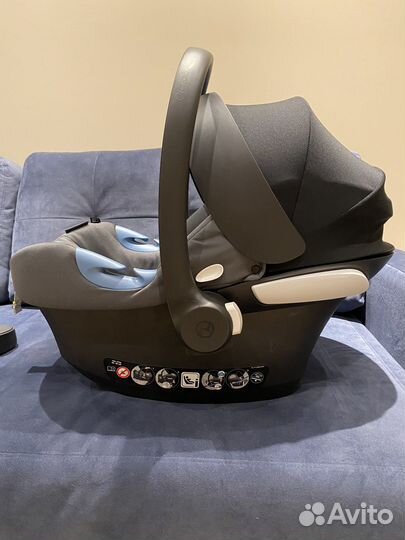Детское автокресло Cybex Aton B i-Size Steel Grey
