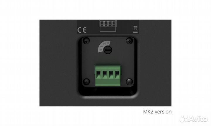 Всепогодная настенная акустика Audac WX302MK2/OW