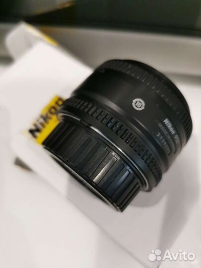Объектив Nikon 50mm f/1.8D AF Nikkor, новый