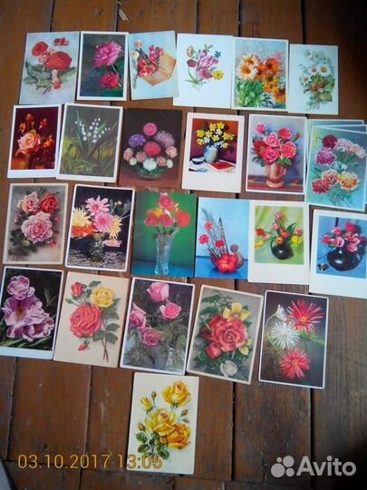 Почтовые карточки СССР и Германии, открытки