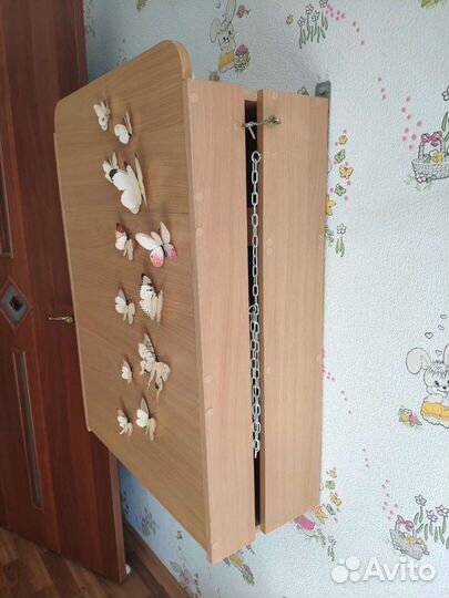 Пеленальный столик настенный