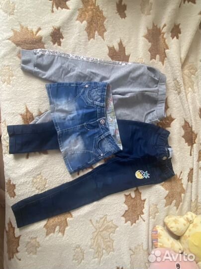 Паккт вещей на девочку 92-110