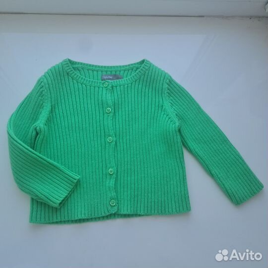 Новый вязаный кардиган на пуговицах BabyGap р. 74