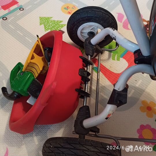 Трехколесный велосипед puky с ручкой