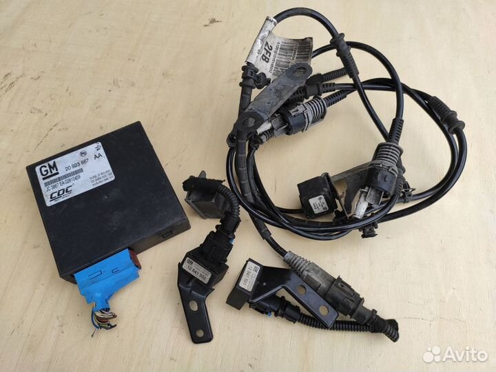 Блок датчики провода IDS + на Opel Insignia