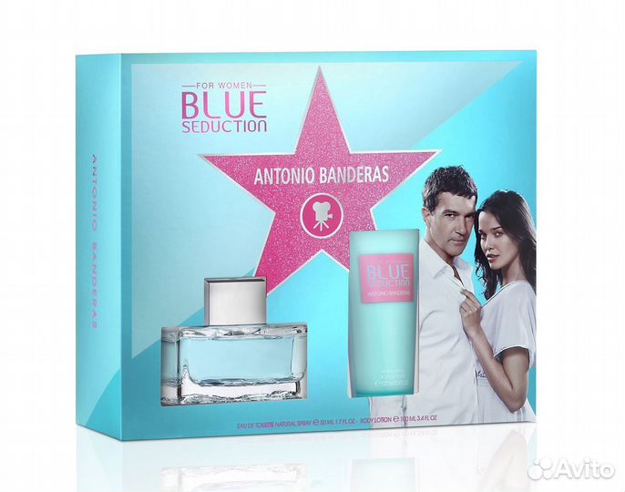 A. Banderas Blue Seduction for Lady 50ml + lotion