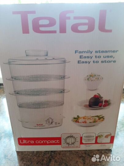 Пароварка tefal новая