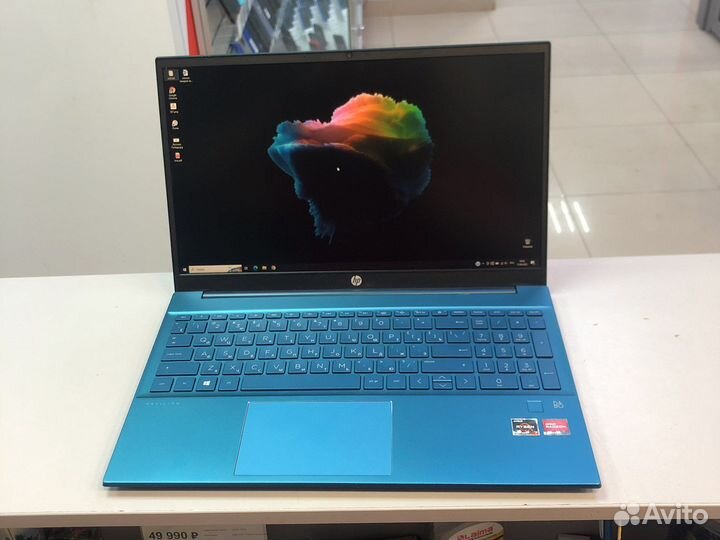 Мр32) Ноутбук HP laptop 15-eh1026ur