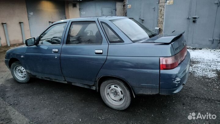 ВАЗ 2110 1.5 МТ, 1999, битый, 280 000 км