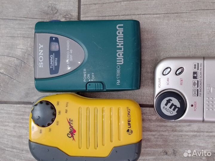 Радио карманные 3шт